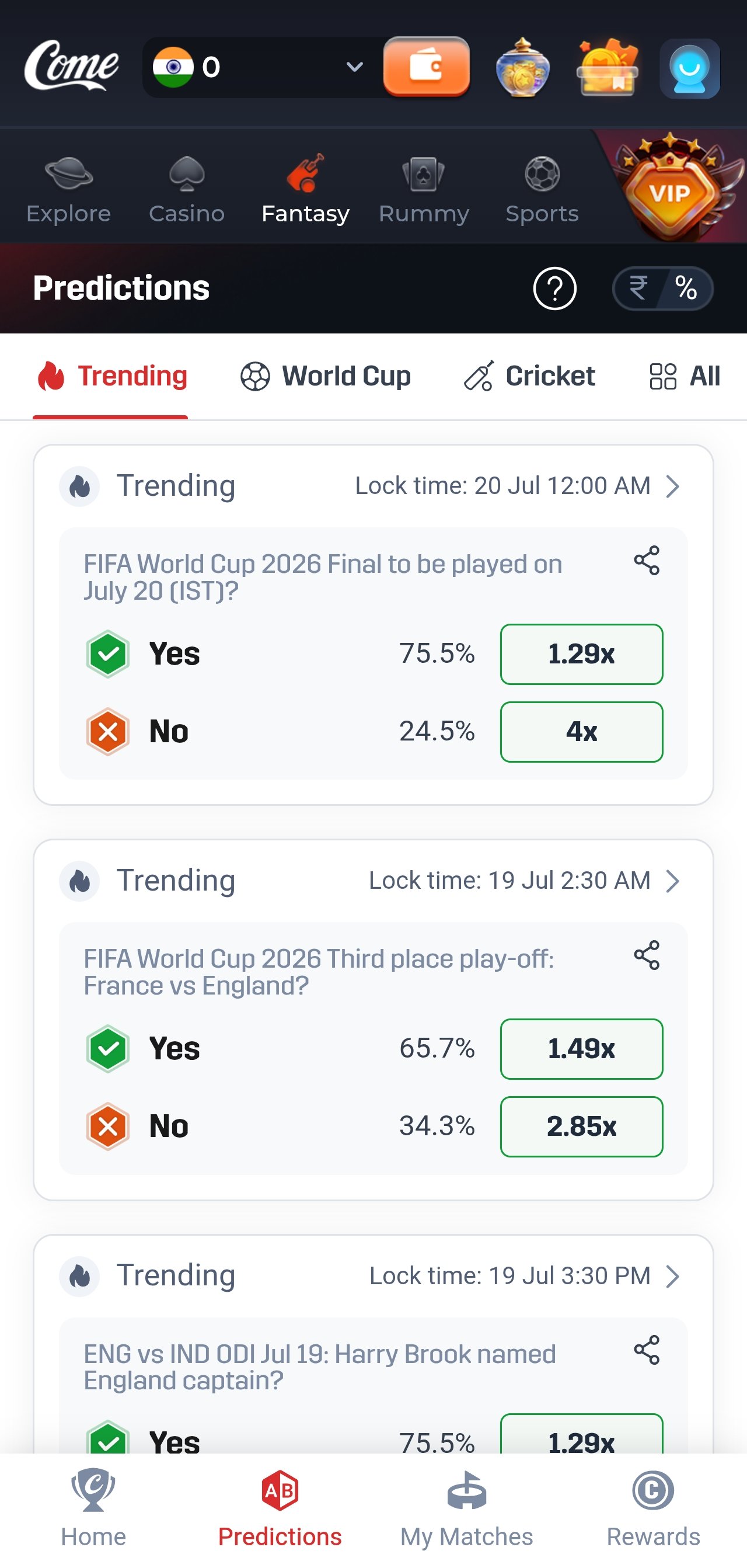 comegame app slots lobby screenshot